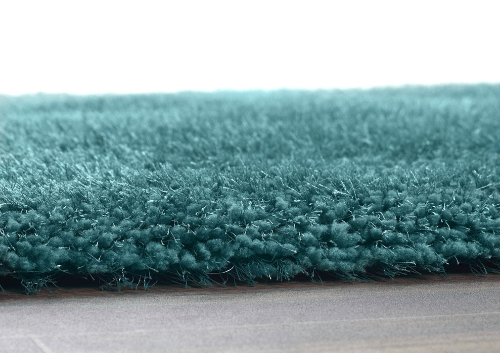 Chicago Teal Runner Rug