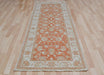 Chobi CB07 Runner Terracotta Rug