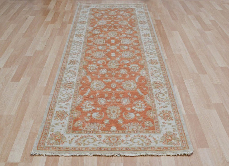 Chobi CB07 Runner Terracotta Rug