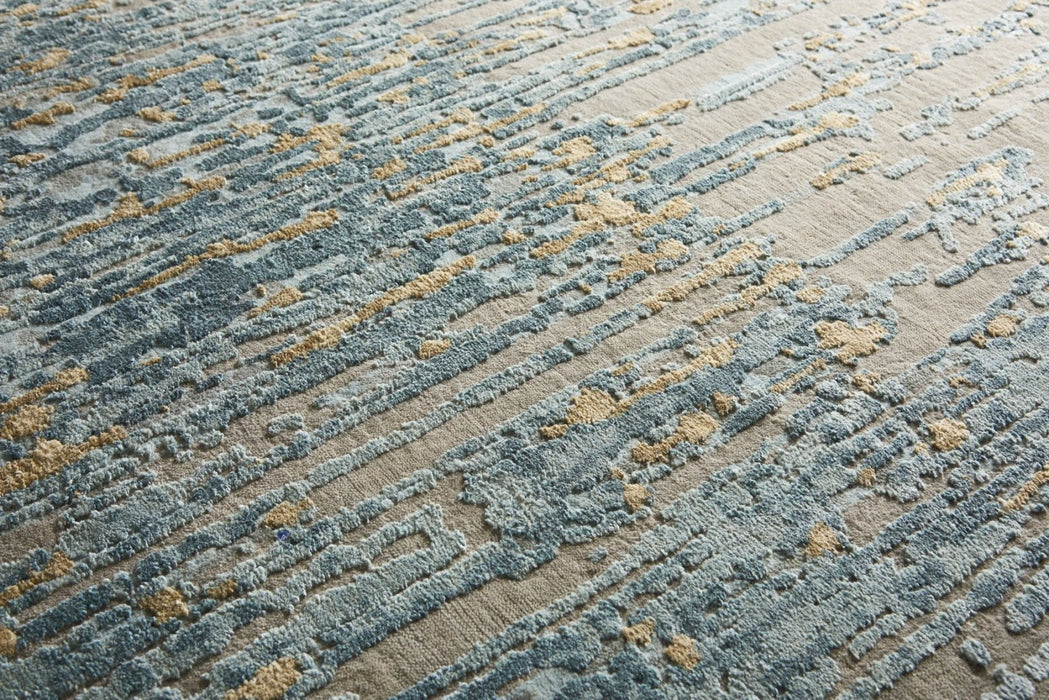 Christopher Guy Wool & Silk Collection CGS27-ZINC/PALOMA Rug