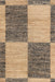 Chunky Checkered Jute Area Rug 140cm Natural