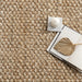 Chunky Handlooped Jute Rug 120 cm Natural Rustic Accent