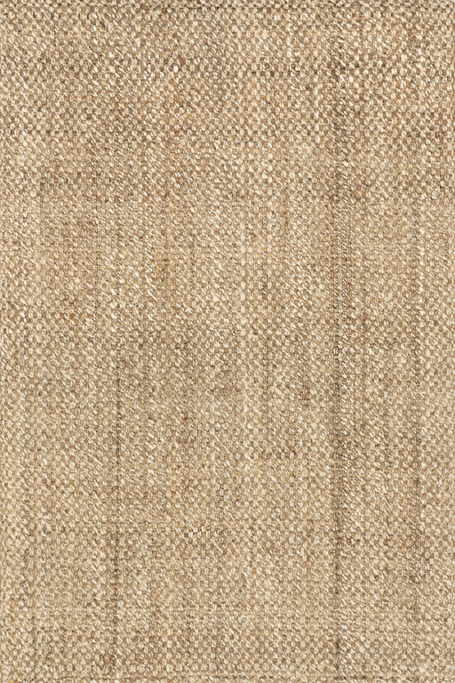 Chunky Handlooped Jute Rug 120 cm Natural Rustic Accent