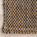 Chunky Jute Area Rug 120x180 cm Natural Fiber Design