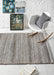 Chunky Knit Grey Rug