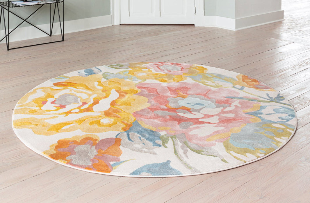 City 466118-AK990 Round Rug