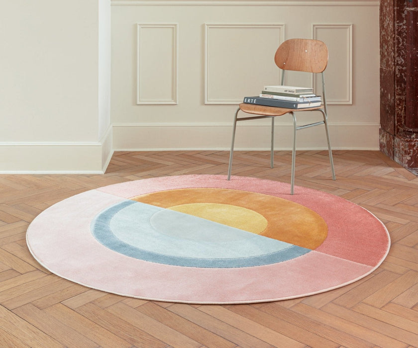 City 466137-AK200 Round Rug