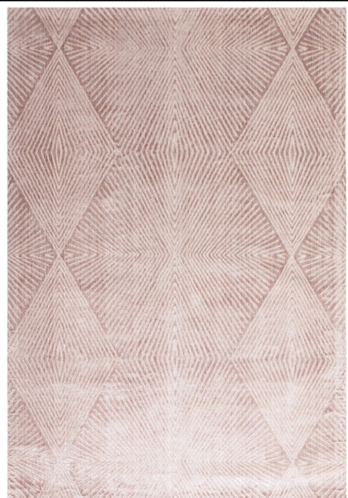 Clarke & Clarke Blaize Blush Rug