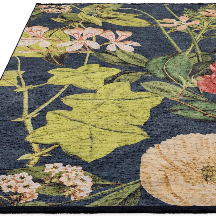 Clarke & Clarke Passiflora Midnight Spice Rug