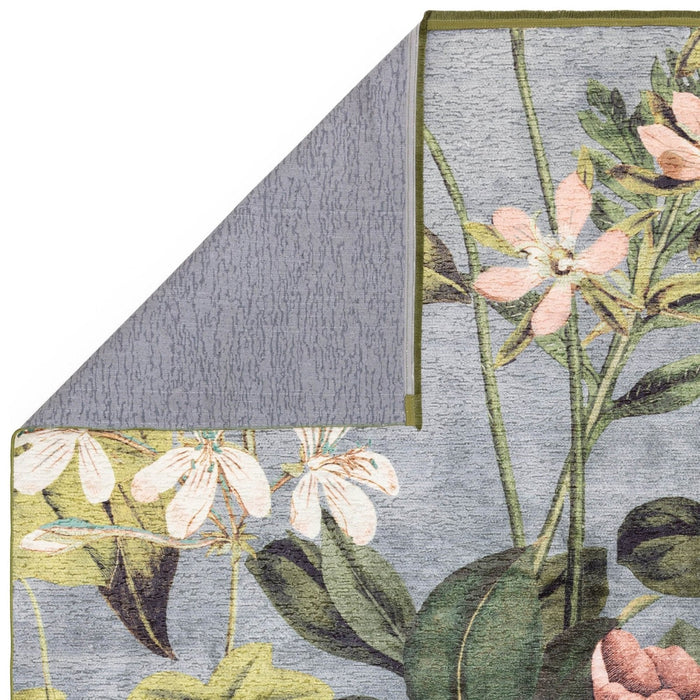 Clarke & Clarke Passiflora Mineral Blush Rug