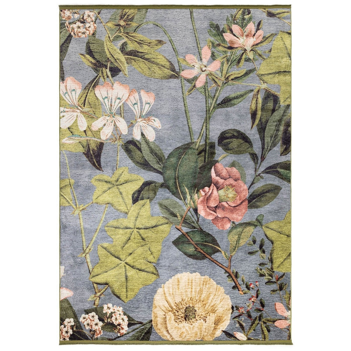 Clarke & Clarke Passiflora Mineral Blush Rug