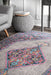 Classic Grey Medallion Area Rug for Home Decor