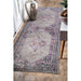 Classic Grey Medallion Area Rug for Home Decor