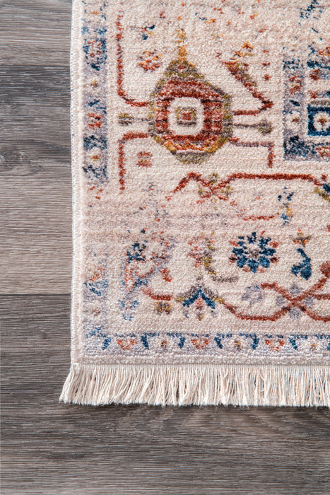 Classic Ivory Area Rug for Contemporary Spaces