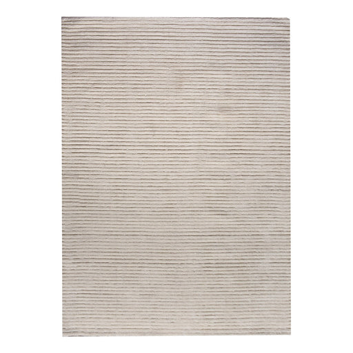 Classic Striped Wool Rug Hand Woven in New Zealand