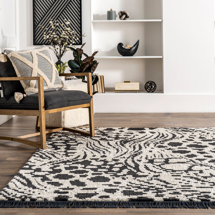 Claudette Grey Modern Area Rug 150x230 cm