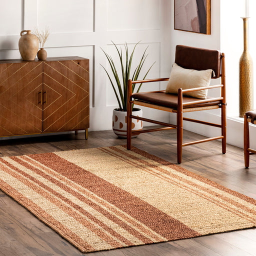 Claudia Brown Jute Area Rug 120cm x 180cm