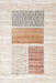 Cleo Geometric Area Rug 160 cm Burnt Orange