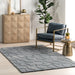 Cloud Plush Washable Rug 160x230 cm Grey Blue