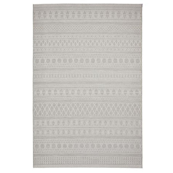 Coast 9421 Moroccan Durable Stain-Resistant Weatherproof Flatweave In-Outdoor Beige Rug