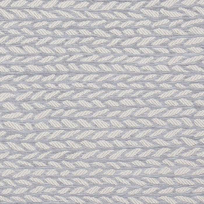 Coast A055 Moroccan Durable Stain-Resistant Weatherproof Flatweave In-Outdoor Grey/Cream Rug