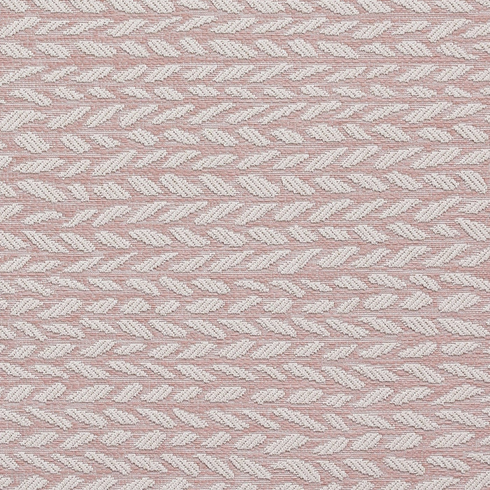 Coast A055 Moroccan Durable Stain-Resistant Weatherproof Flatweave In-Outdoor Rose Pink/Cream Rug