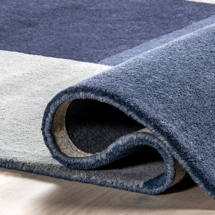 Colorado Blue Wool Area -matto