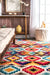 Colorful Abstract Area Rug 150x240 cm for Modern Home