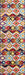 Colorful Abstract Area Rug 150x240 cm for Modern Home