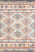 Colorful Aztec Area Rug 160x230 cm Beige