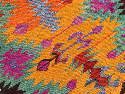 Colorful Bohemian Kilim Rug 123cm x 89cm