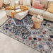 Colorful Cotton Chenille Jacquard Woven Rug