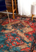 Colorful Diamond Pattern Area Rug 120cm