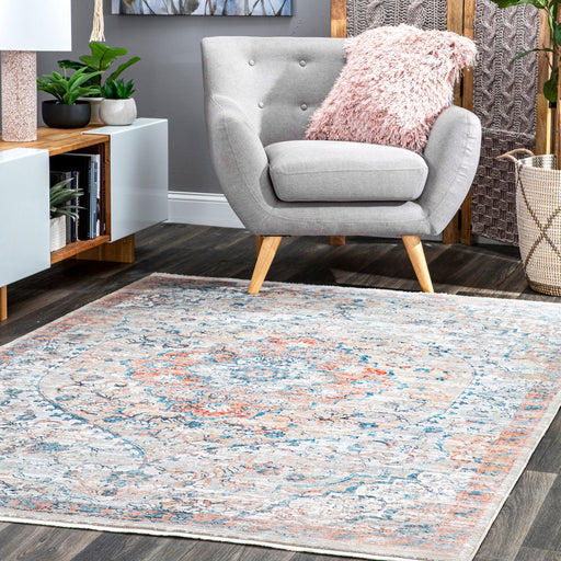 Colorful Floral Area Rug 50x80 cm