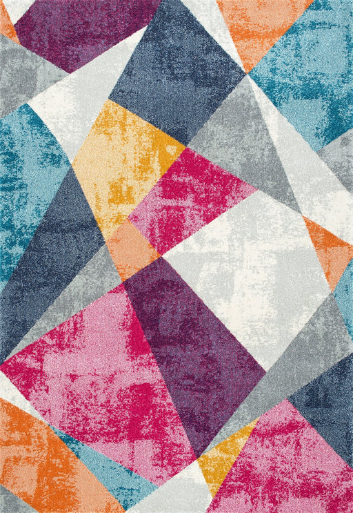 Colorful Mosaic Area Rug for Home Decor 160x230 cm
