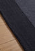 Colours Charcoal Runner Rug