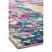 Colt CL01 Abstract Modern Abstract Durable Low Short Pile Multicolour/Pink/Yellow/Blue Rug