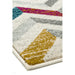 Colt CL06 Chevron Modern Geometric Durable Low Short Pile Multicolour Rug