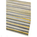 Colt CL10 Stripe Modern Striped Durable Low Short Pile Mustard Rug