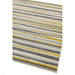 Colt CL10 Stripe Modern Striped Durable Low Short Pile Mustard Rug