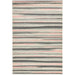 Colt CL11 Stripe Modern Striped Durable Low Short Pile Pink Rug