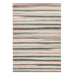 Colt CL11 Stripe Modern Striped Durable Low Short Pile Pink Rug