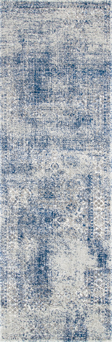 Contemporary Blue Abstract Area Rug 160x230 cm