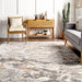 Contemporary Grey Marble Area Rug 160x230 cm