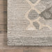 Contemporary Ivory Wool Area Rug for Modern Interiors