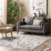 Contemporary Light Grey Area Rug for Stylish Home Decor