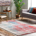 Contemporary Rust Area Rug for High-Traffic Spaces