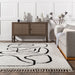 Contemporary White Shag Rug for Stylish Home Decor