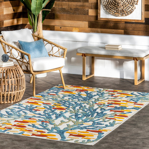 Coral Reefs Area Rug for Indoor and Outdoor Use