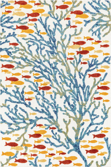 Coral Reefs Area Rug for Indoor and Outdoor Use